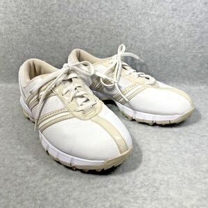 Nike White and Cream Athletic Shoes